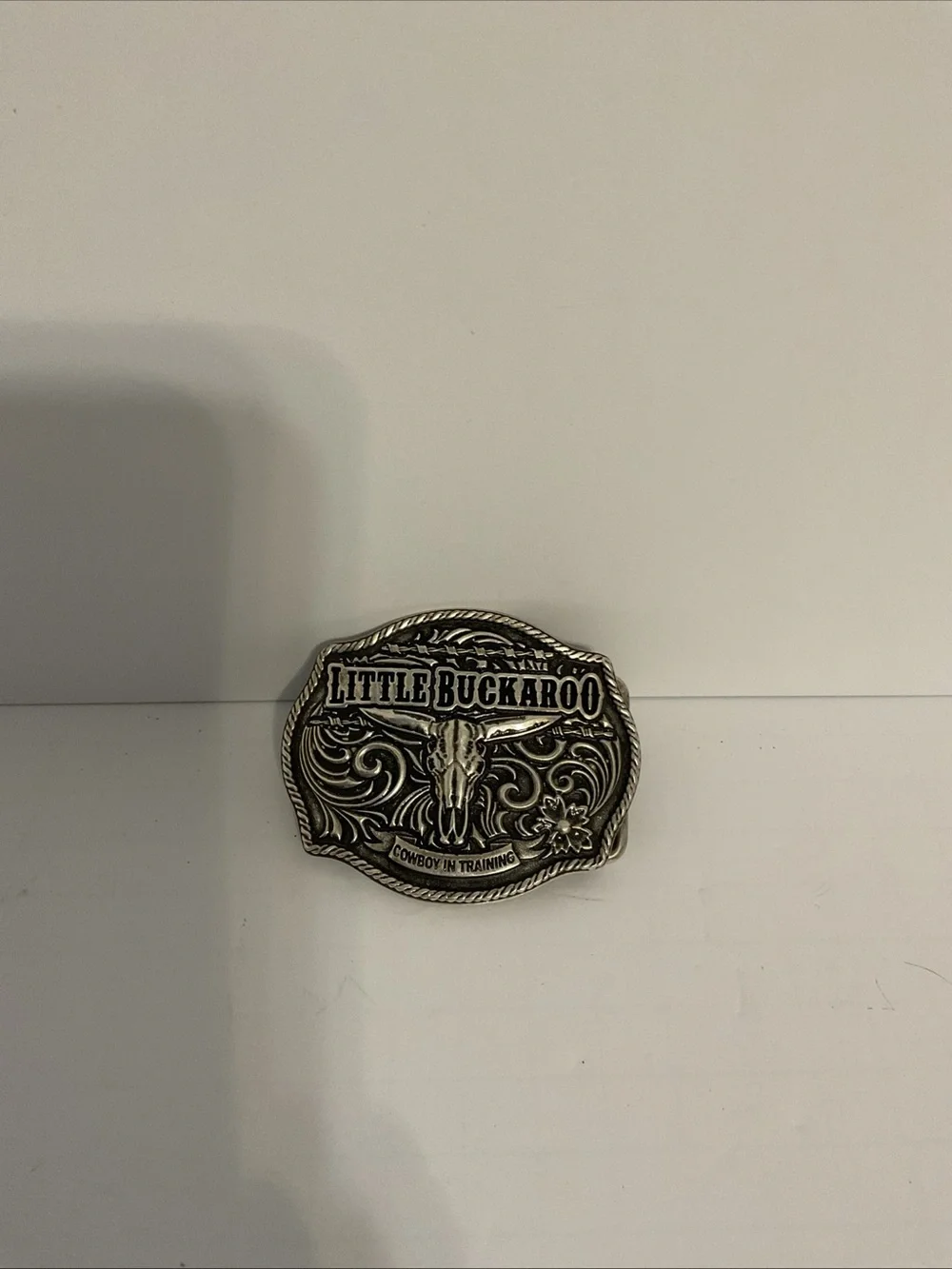Montana Silversmiths Little Buckaroo Silver Western Belt Buckle